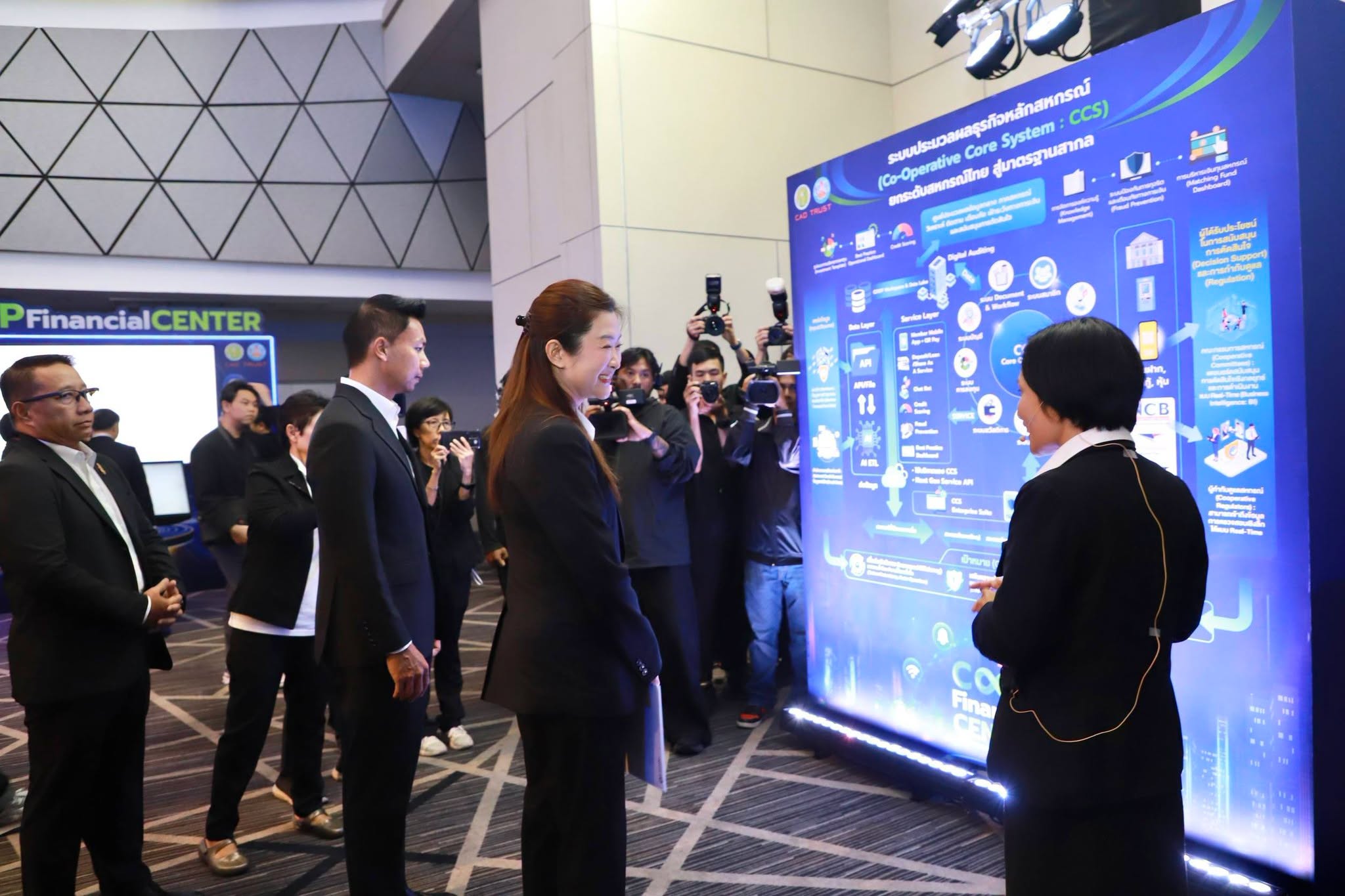title - ส.ป.ก. เข้าร่วมงานโครงการยกระดับการบริหารจัดการข้อมูลภาคสหกรณ์ไทยด้วยเทคโนโลยีดิจิทัล (COOP Financial Center)